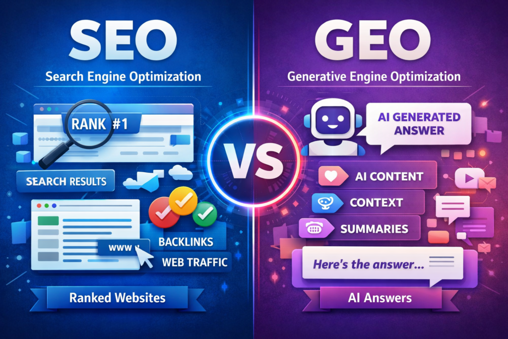 What is the Difference Between SEO and GEO?